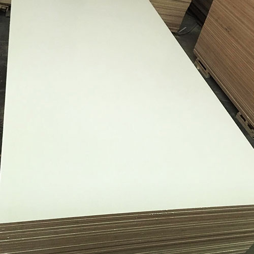 White melamine plywood